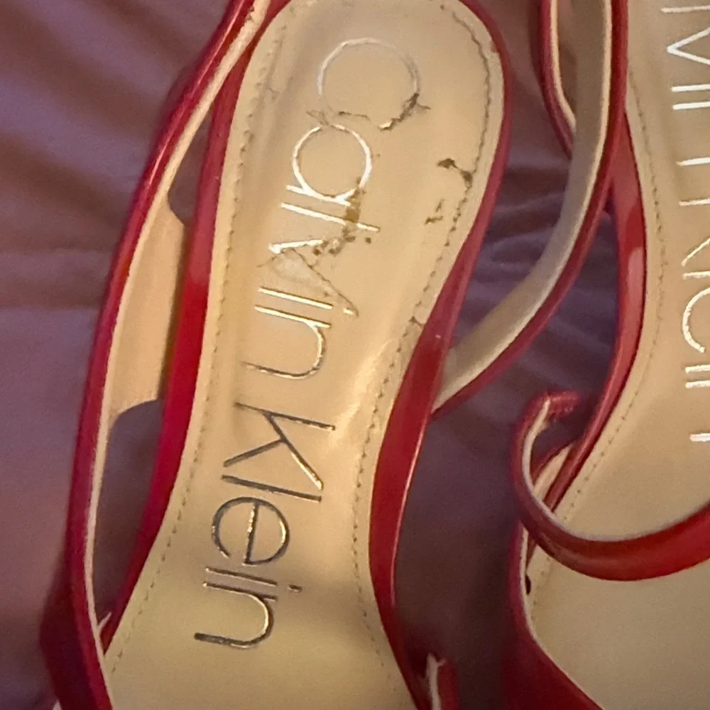 Calvin Klein Red Heels